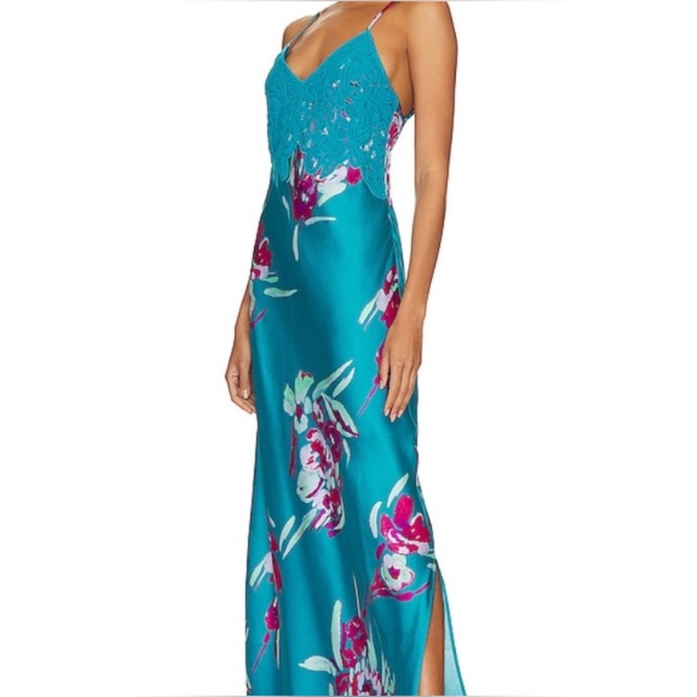 Free People Forever Yours maxi slip dress